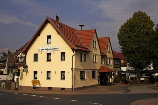 Hotel-Restaurant Zum Goldenen Stern Großalmerode Eksteriør billede